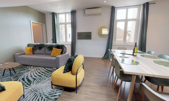 Colmar Centre Ville Apartamento | L'Entêté clim hypercentre 5 à 7 personnes