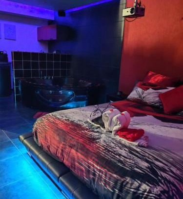 Grandfontaine Apartamento | L'Escale du Donon - Chambre Noire