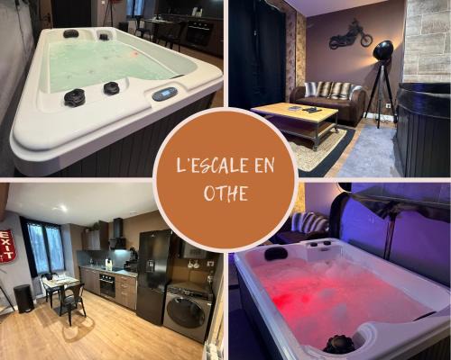 Estissac Apartamento | L'escale en Othe avec jacuzzi
