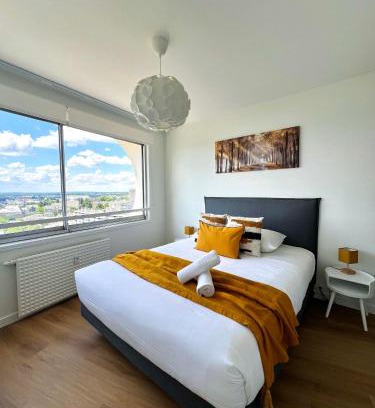 Bourg-l'Eveque Apartamento | L Horizon, Rennes centre