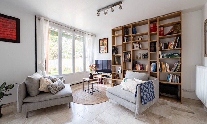 Les Louvrais Casa | L'Impressionniste - Maison avec jardin