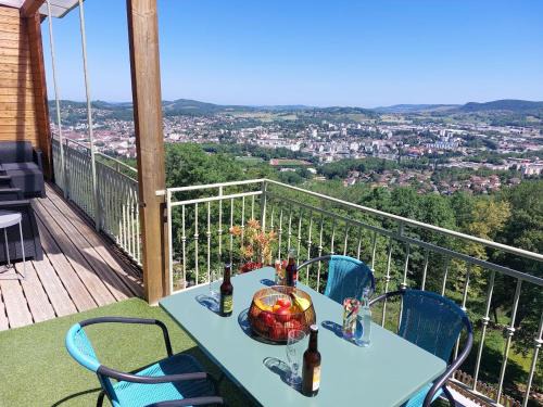 Montaigu Apartamento | L'INATTENDU Vue imprenable,clim,parking avec borne de recharge, ménage inclus