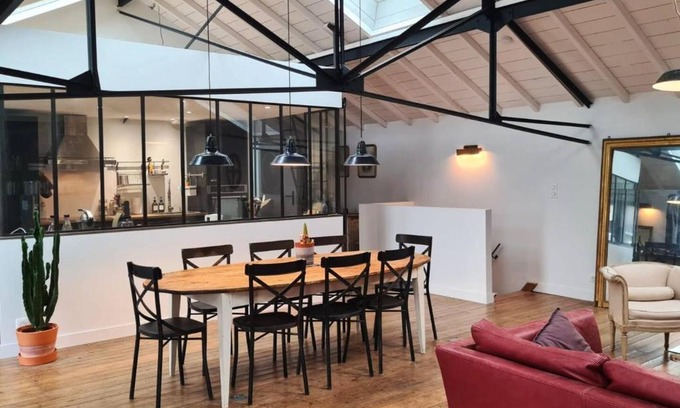 Vertou Casa | L'indus - Maison type loft proche rivière