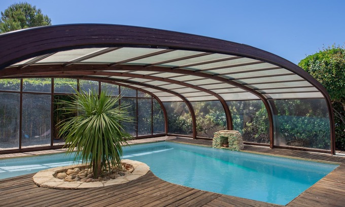 Saint-Jean-de-Vedas Casa | L'Oasis Merveilleuse: Relaxation with Sauna/Jacuzzi