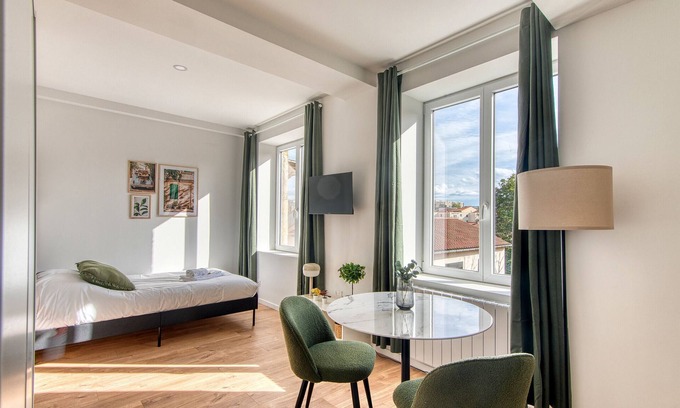 5th Arrondissement Apartamento | L'Olivier - Cosy studio rénové au coeur de Lyon 5ème