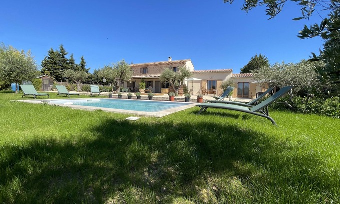 Bagard Otro | L'olivier - Gîte Classé 5 - 10 Pers Piscine/jacuzzi - Le Mazet de la Draille
