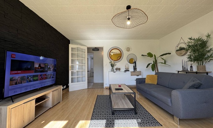 Le Mans Apartamento | L'Olympique - Parking - 4p - Rêve au Mans