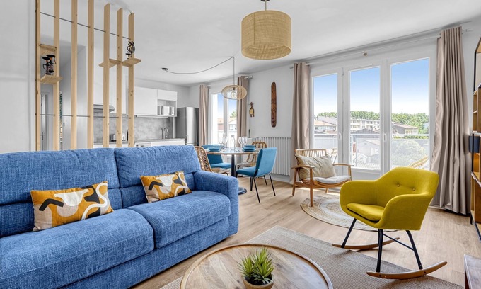 Bourrassol Apartamento | L'Orbis - Confortable T2 avec balcon et parking privatif