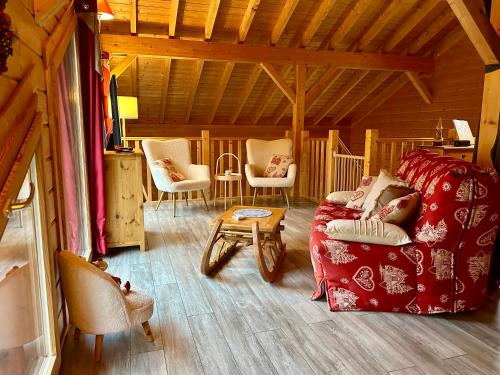 Travexin Chalet De Esquí | L'Orpin Givré - Chalet Limoselle avec grande mezzanine