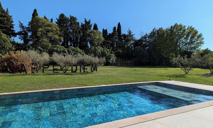 St.-Remy-de-Provence Casa | La Bastide des Baux, Saint-Rémy-de-Provence, 6 CHB, 3 SDB, Salt pool 11x4,5