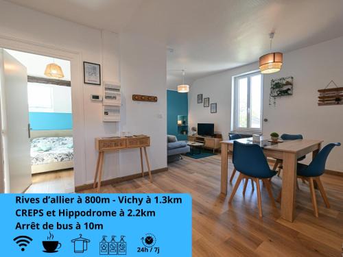 Bellerive-sur-Allier Apartamento | La Belle Rive du voyageur
