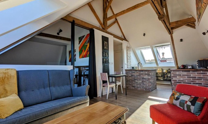Montreuil-sur-Ille Apartamento | La Boulangerie - à 2 pas de la gare