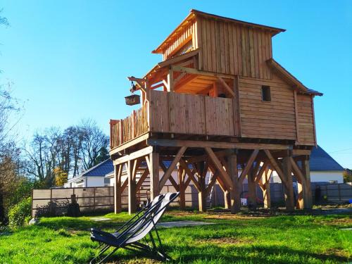 Courchavon Casa | La cabane au bain perché