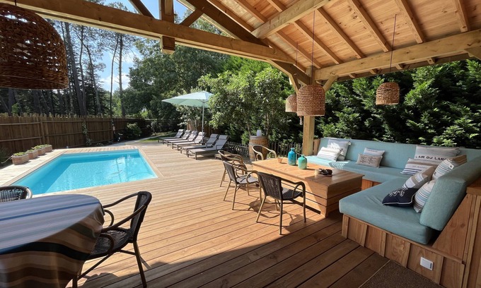 Saint-Julien-en-Born Casa | La Cabane "noa"
