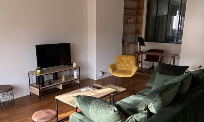 Theatre Apartamento | « La Caenaise » T2 Proche du Château de Caen