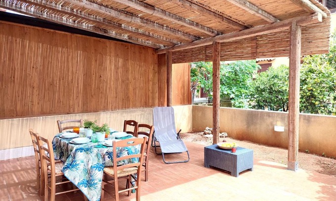 Castelluzzo Casa | La casa dei pesci dipinti