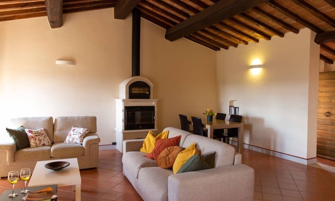 San Gimignano Apartamento | La Casa di Bernard - with pool