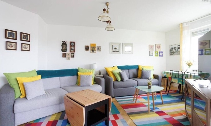 Suresnes Apartamento | La Défense fabuloso apartamento de 2 dormitorios