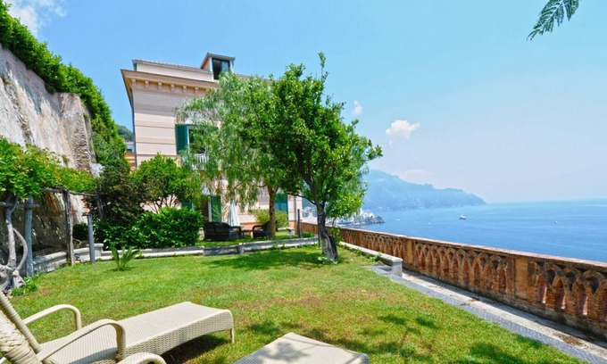 Pogerola Villa | Amalfi Encantadora villa 23places con vista al mar, sin escalones, estacionamiento bajo petición
