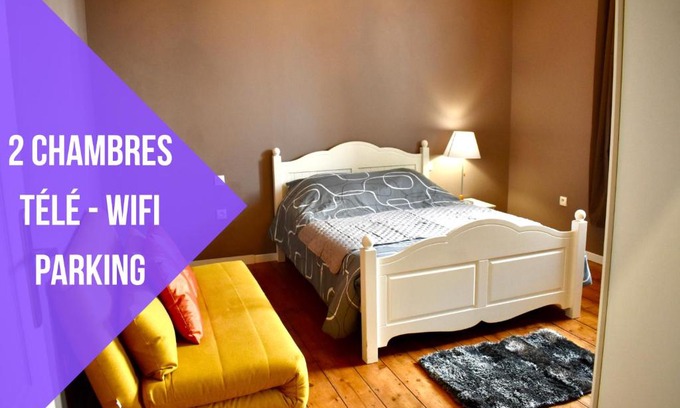 Bavay Apartamento | La Domus Lemaitre 7, WIFI, 2 chambres, parking