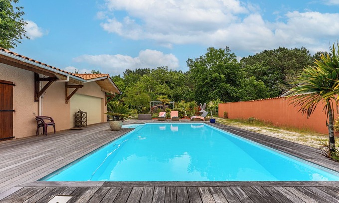 Grayan-Et-L'Hopital Casa | Casa de vacaciones 'La Farniente' con piscina