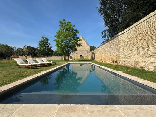 Vendeuvre Casa | La Ferme du Château de Grisy, Piscine, 10p