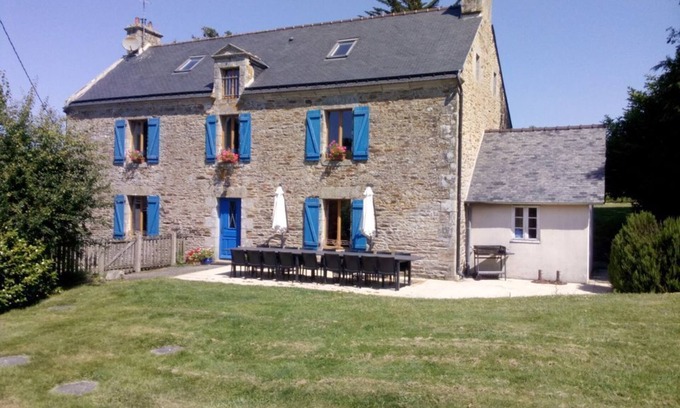 Languidic Casa | La Fermiere - Casa rural con piscina cubierta en el sur de Bretaña