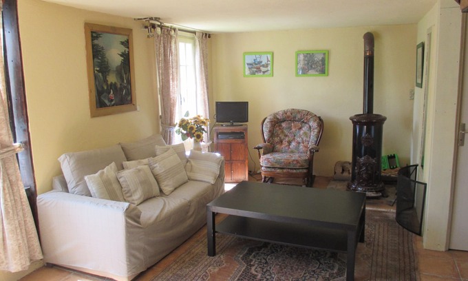 Plestin-les-Greves Casa | La Forge 2 habitaciones tiene capacidad para 6 con sauna de la piscina a 2 minutos del mar