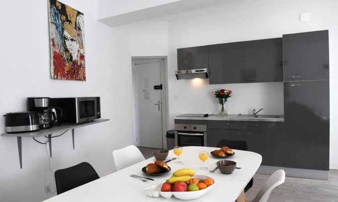 Dieppe Apartamento | Apartamento en el tercer piso, en el centro de Dieppe.