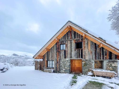 Albiez-le-Jeune Chalet De Esquí | La Grange des Aiguilles