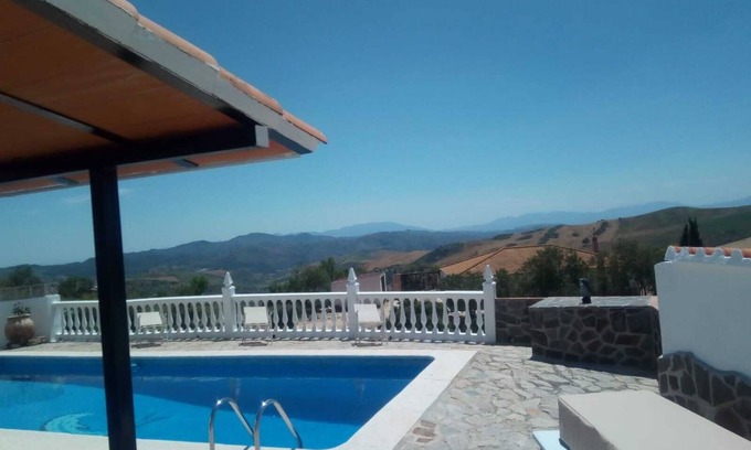 La Joya Casa | La Higuera, Antequera, 2 x 4 Personas. 2 Maisons de Avec une Piscine Grande