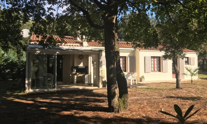 Saint-Trojan-les-Bains Casa | LA HULOTTE, VILLA ENTRE MER ET FORET - draps et serviettes non fournis -