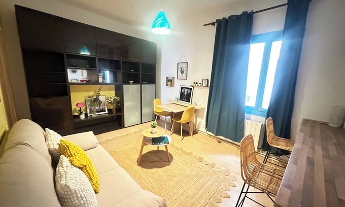 Las Acacias Apartamento | La jungla madrid en el corazón de Madripiso amplía con aire acondicionado wifi g