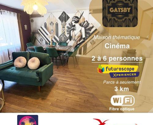 Jaunay-Clan Apartamento | La La Land - Gîte thème cinéma 5 min Futuroscope