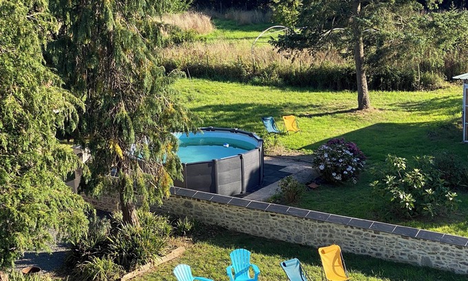 La Chapelle sur Vire Casa | La Longère charming country house for 2 to 9 people fully equipped