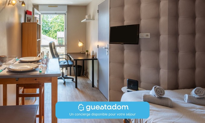 Centre-ville rive gauche Apartamento | La Lullaby - Wifi - Gare - Parking