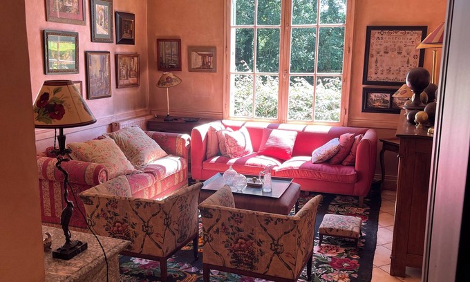 Saint-Julien-en-Born Casa | La Maison Rose 🌹