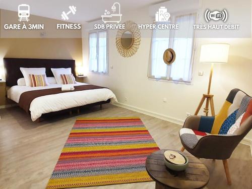 Les Mureaux Apartamento | LA MARINA-Center-Parking-StationtoParis