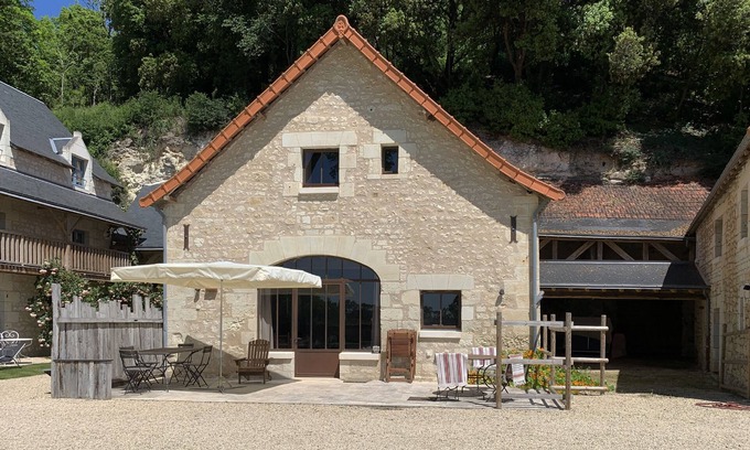 Cravant-les-Coteaux Cabaña | La Motte Castillo Sonnay, cerca de Chinon Cottage 4 **** 4