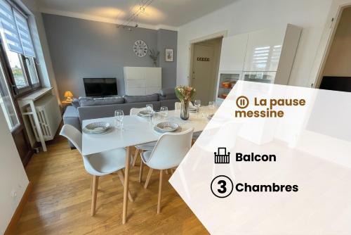 Nouvelle Ville Apartamento | La Pause Messine - 3 Chambres