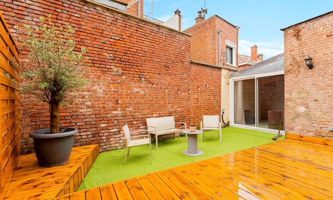 Lens Casa | La Perle de Lens - Belle maison avec terrasse