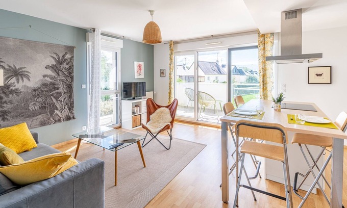 Betton Apartamento | LA PEROUSE - Apt 2 chambres,parking, proche Rennes