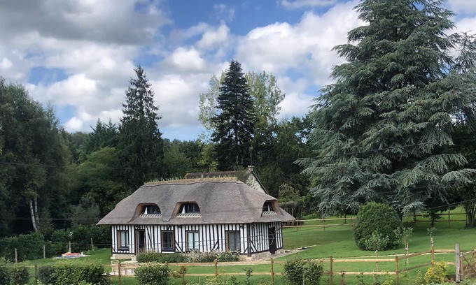 Tourville-en-Auge Cabaña | La Petite Chaumière Normande