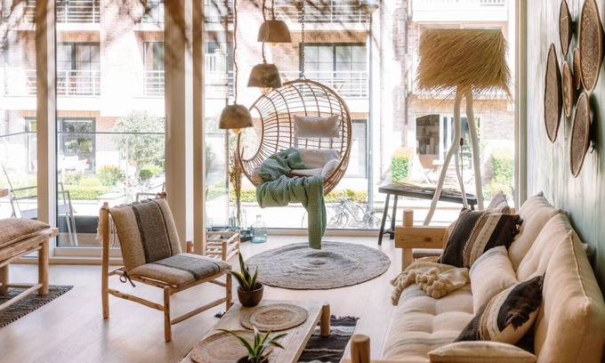 Knokke Apartamento | La Petite Foret | Apartamento Bohemio de Playa en Knokke