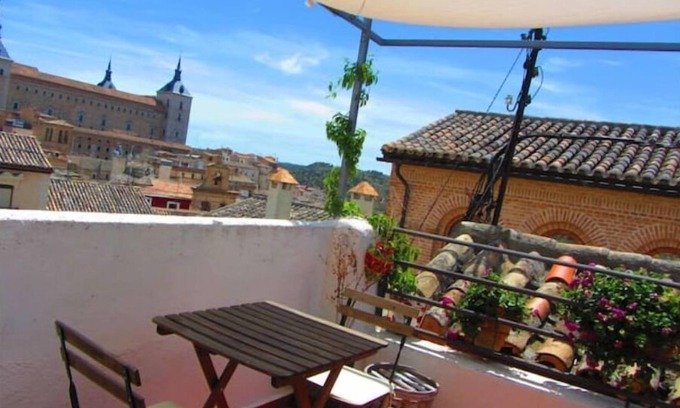 Toledo City Center Apartamento | La Plata, pequeño gran ático terraza privada