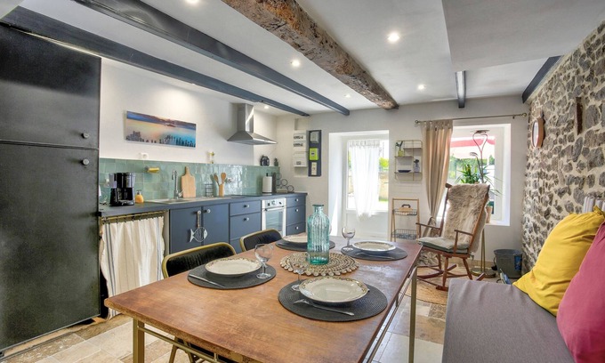 Saint-Samson-sur-Rance Casa | La Quinardais - Charmante maison avec terrasse