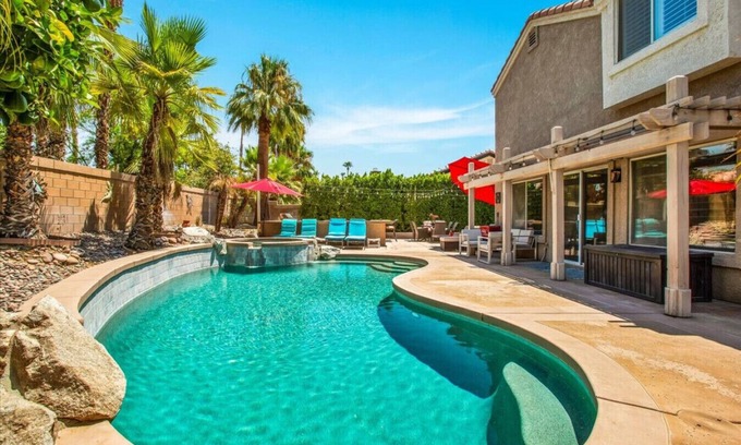 Topaz Villa | La Quinta Gem /4 Bd 3 Ba,Pool,Spa,Games90 days 20%