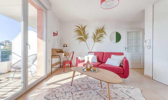 Rangueil-Sauzelong-Pech David-Pouvourville Apartamento | La Rosace - Appt tout confort - Balcon et parking