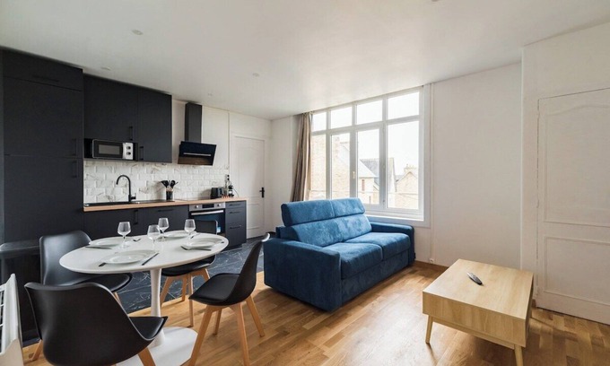 Guingamp Apartamento | La Suite de l'Elegance, proche gare de Guingamp