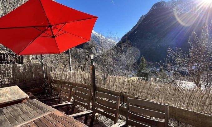 Venosc Casa | LA TERRASSE DU REPLAT: A UNIQUE PANORAMA